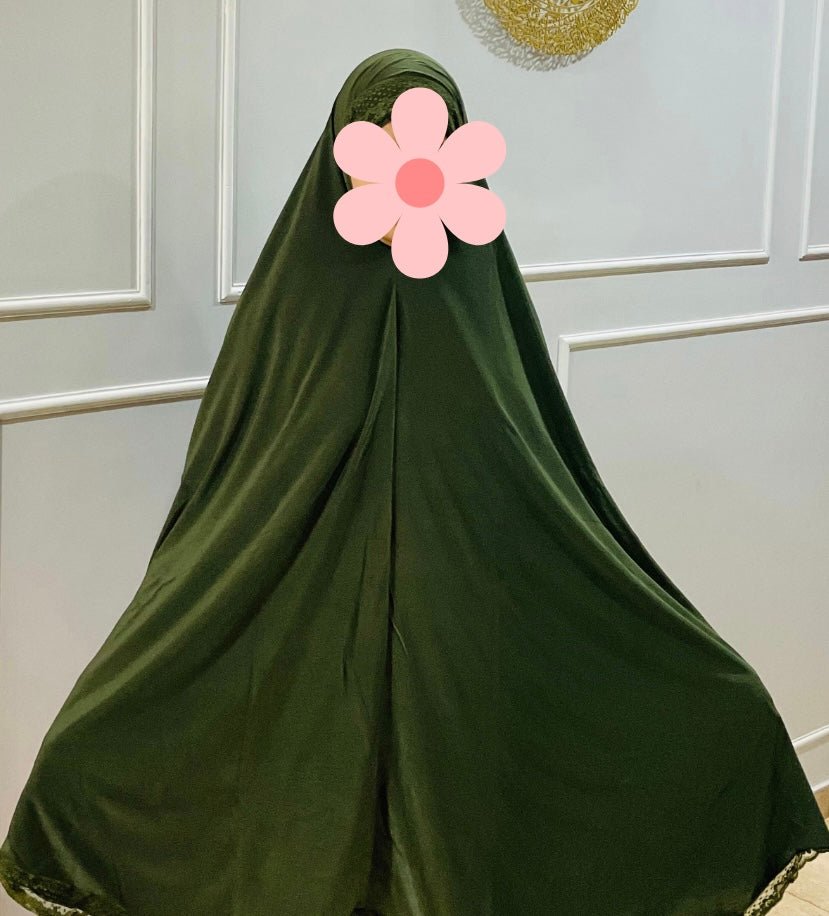 Plain Premium Namaz Khimar