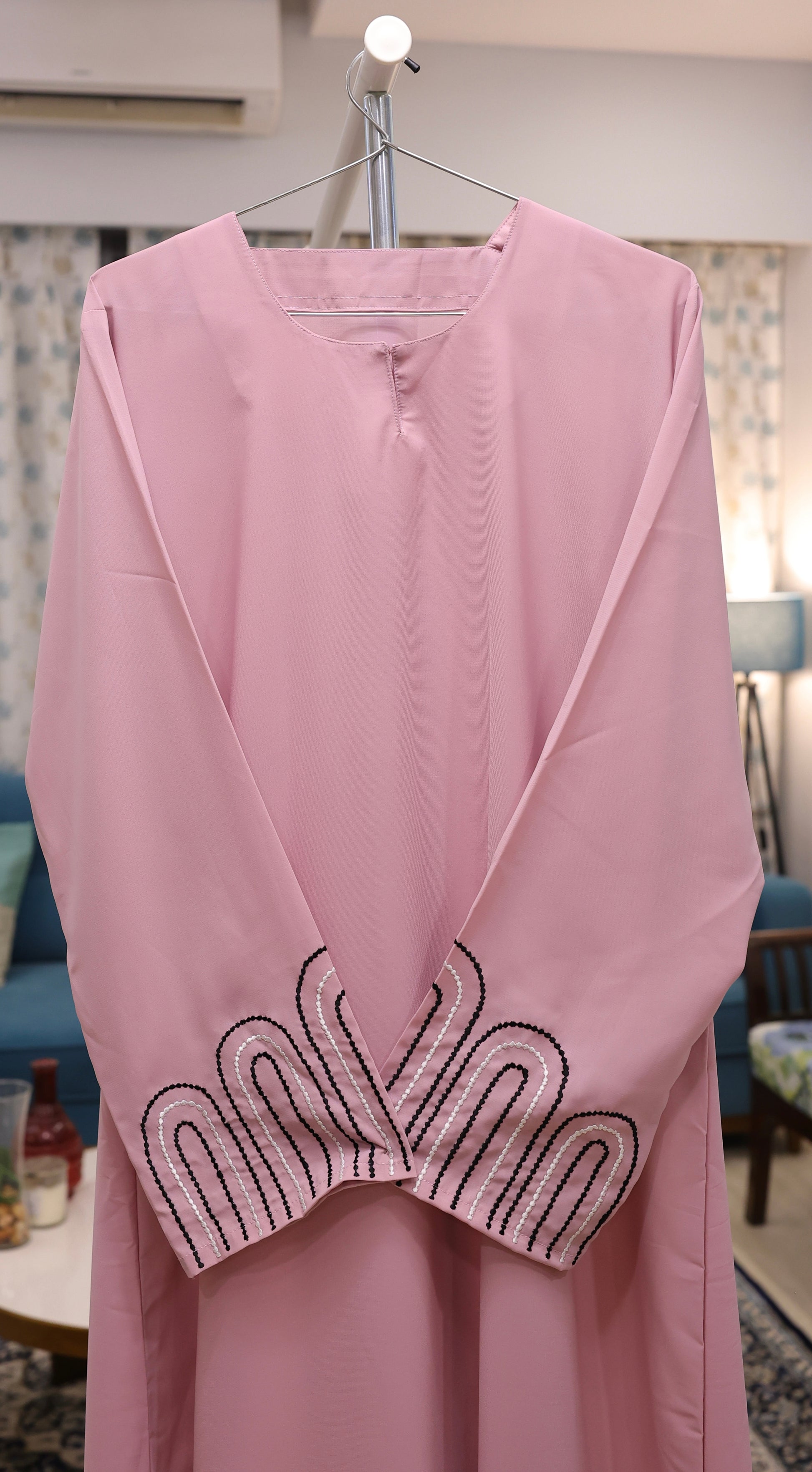 Pink Harmony Abaya