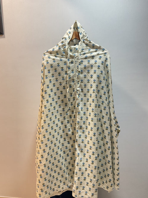 Cotton Floral Namaz Khimar