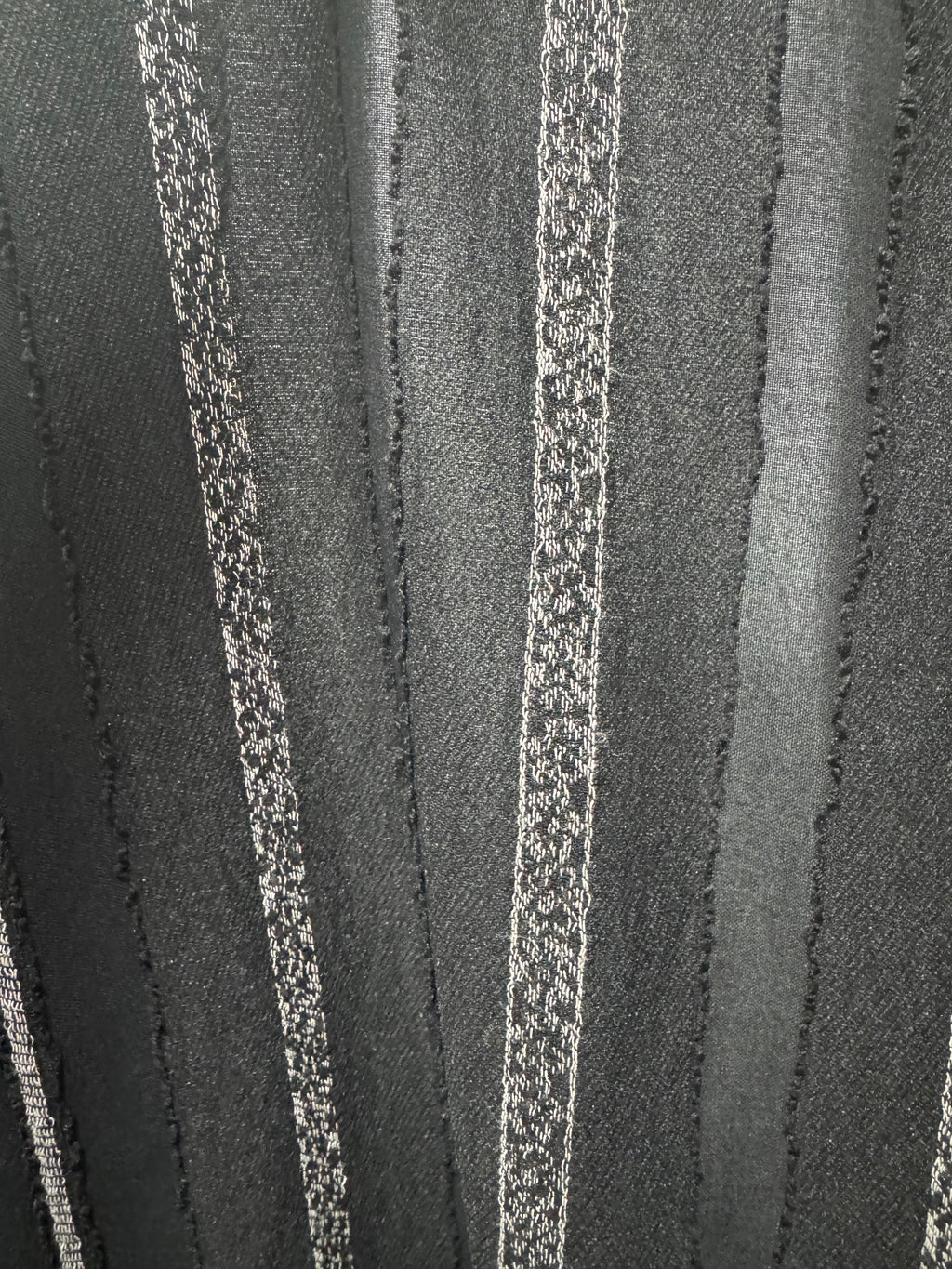 Black Textured Shrug Abaya