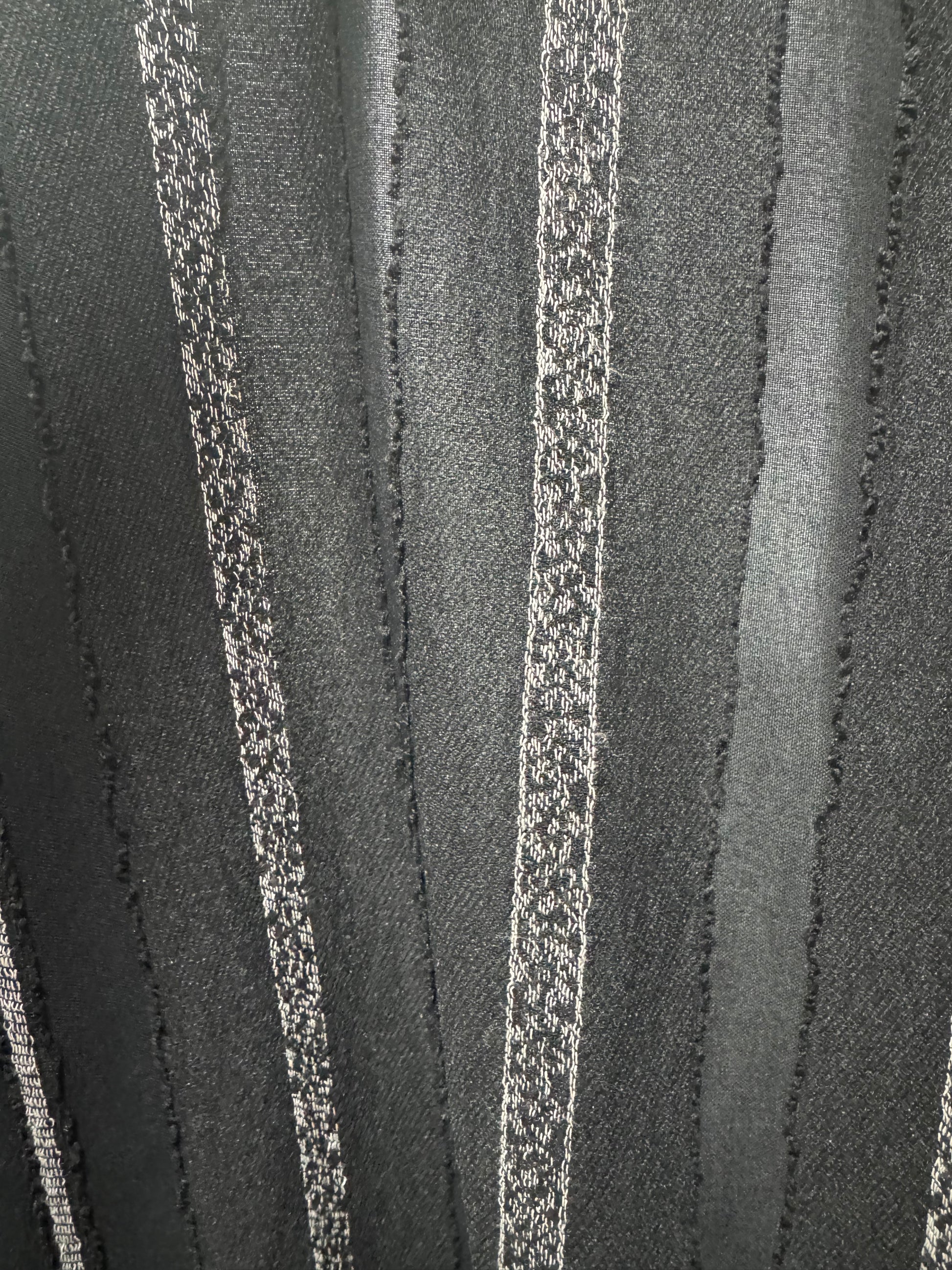 Black Textured Shrug Abaya