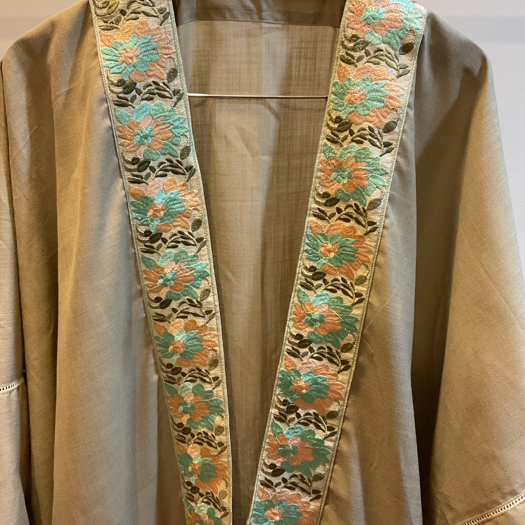 Luxe Golden Shrug Abaya