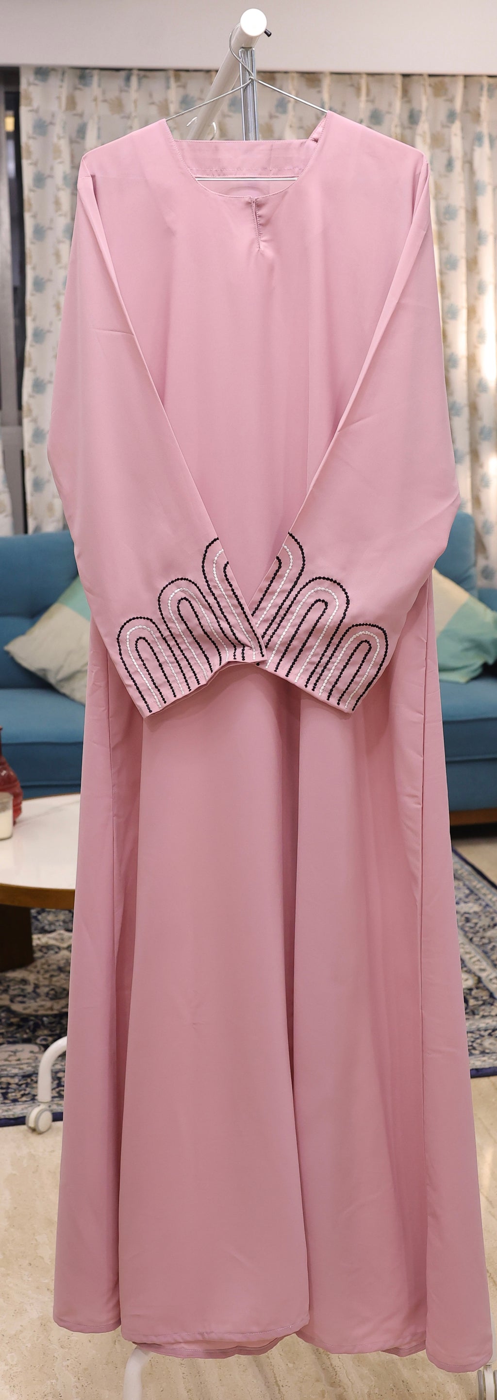 Pink Harmony Abaya