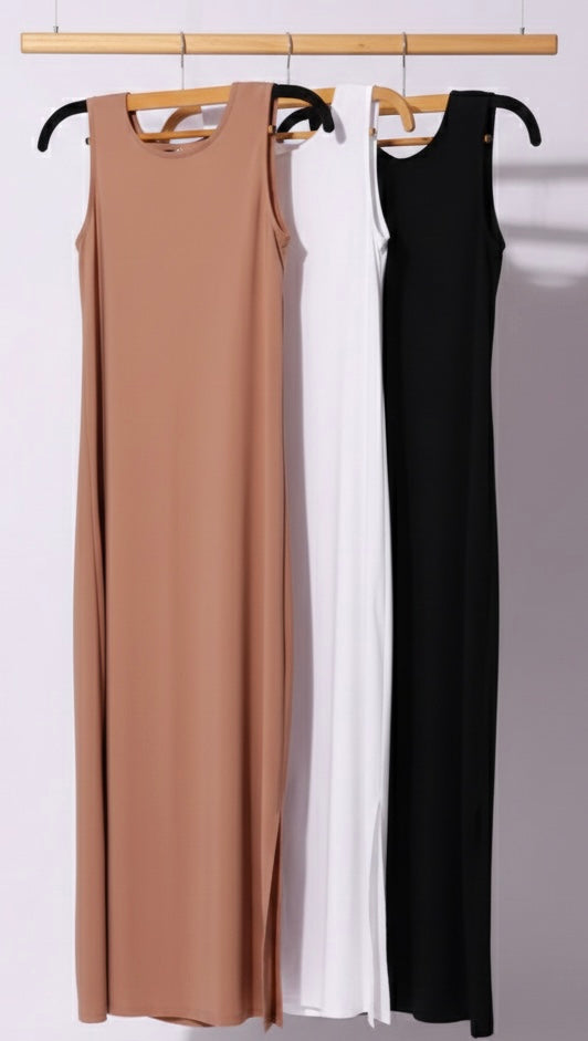 Sleeveless Abaya Inner Dress