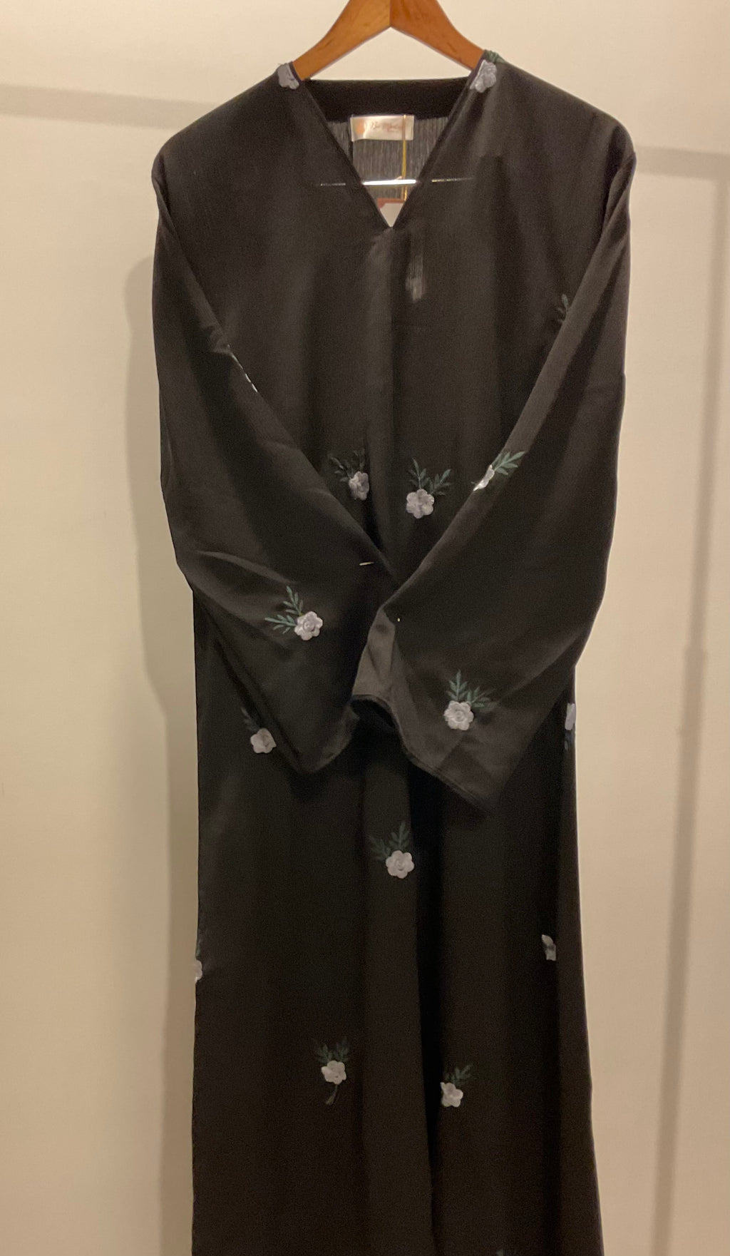 Violet Petal Abaya