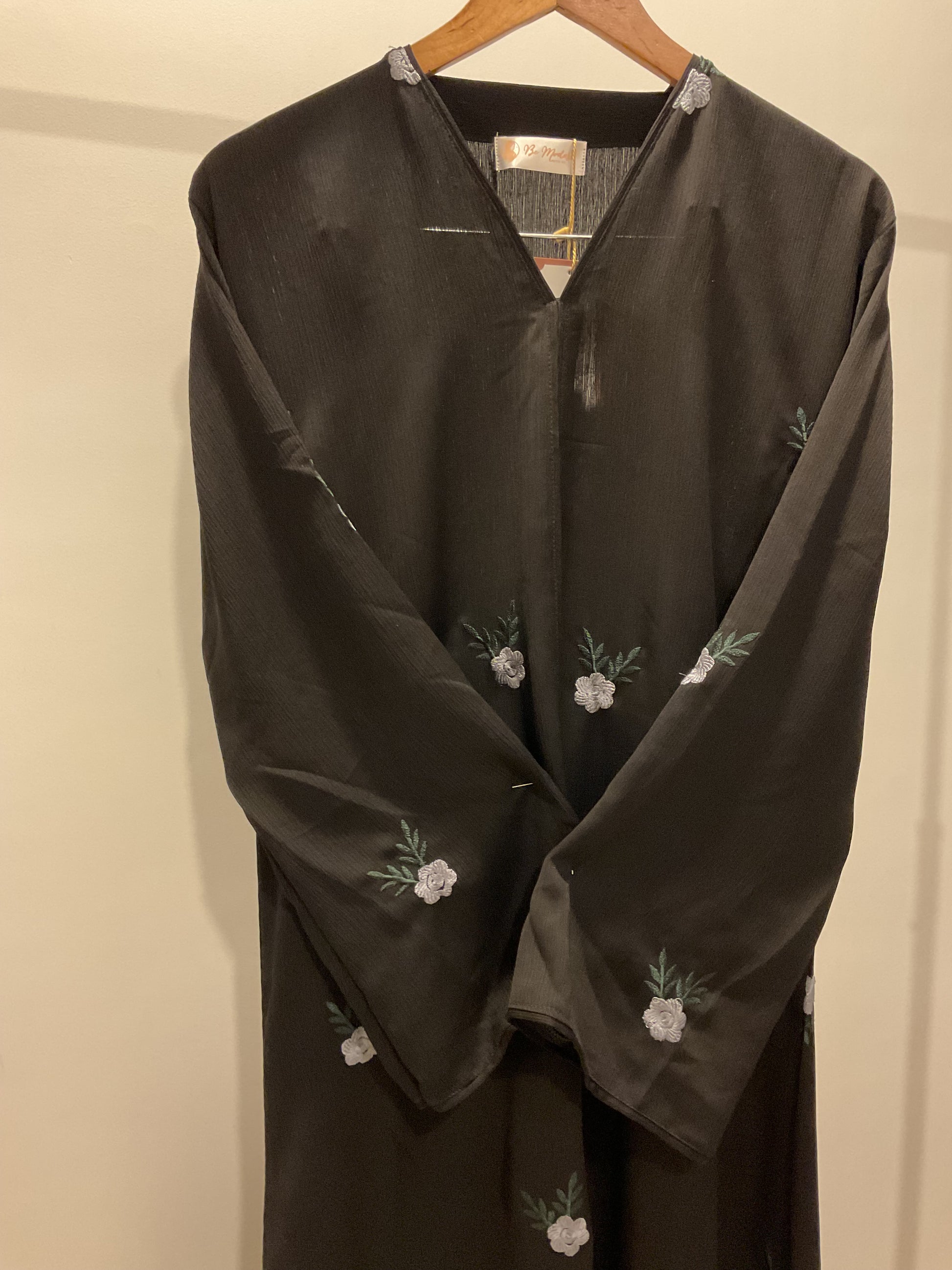 Violet Petal Abaya