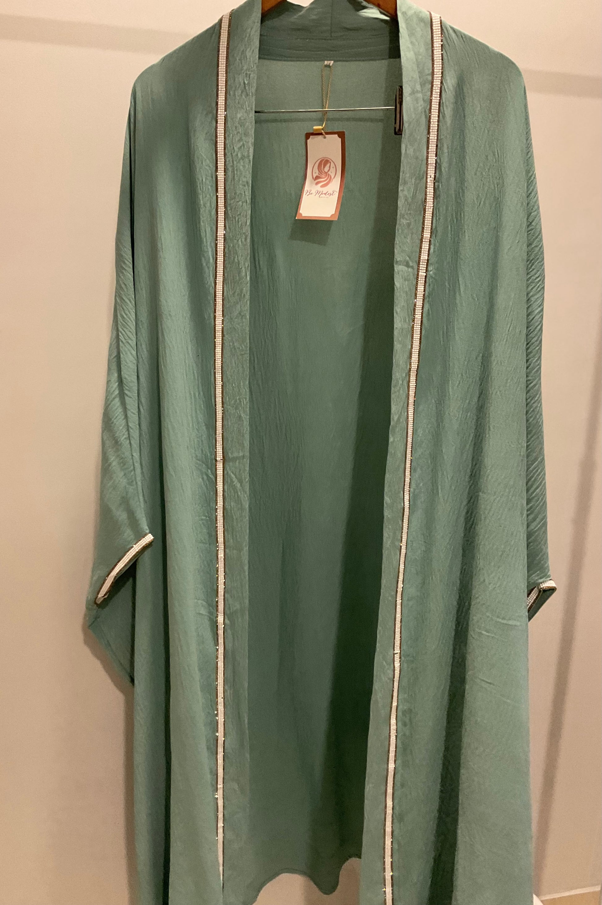 Emerald Shrug Abaya