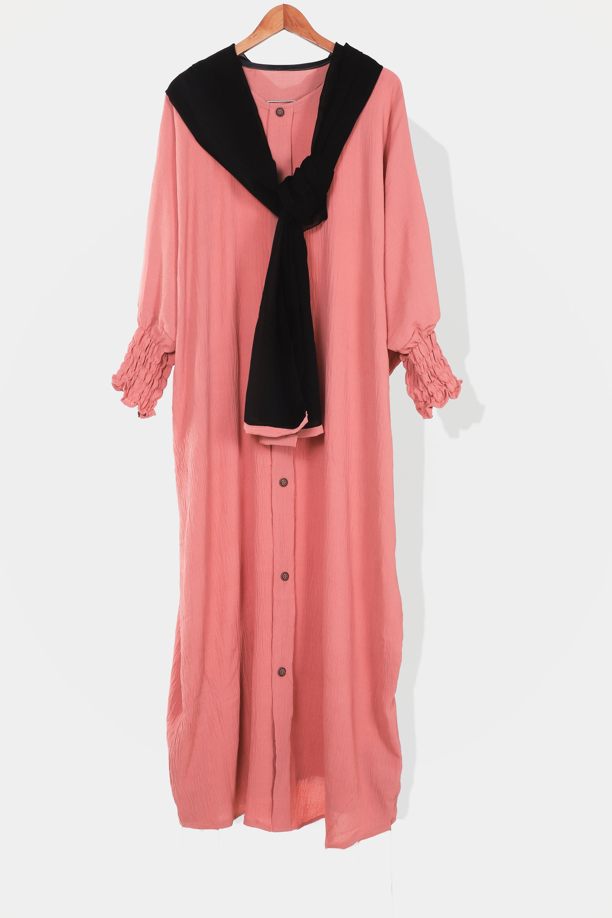 Fancy Sleeve Kaftan Abaya