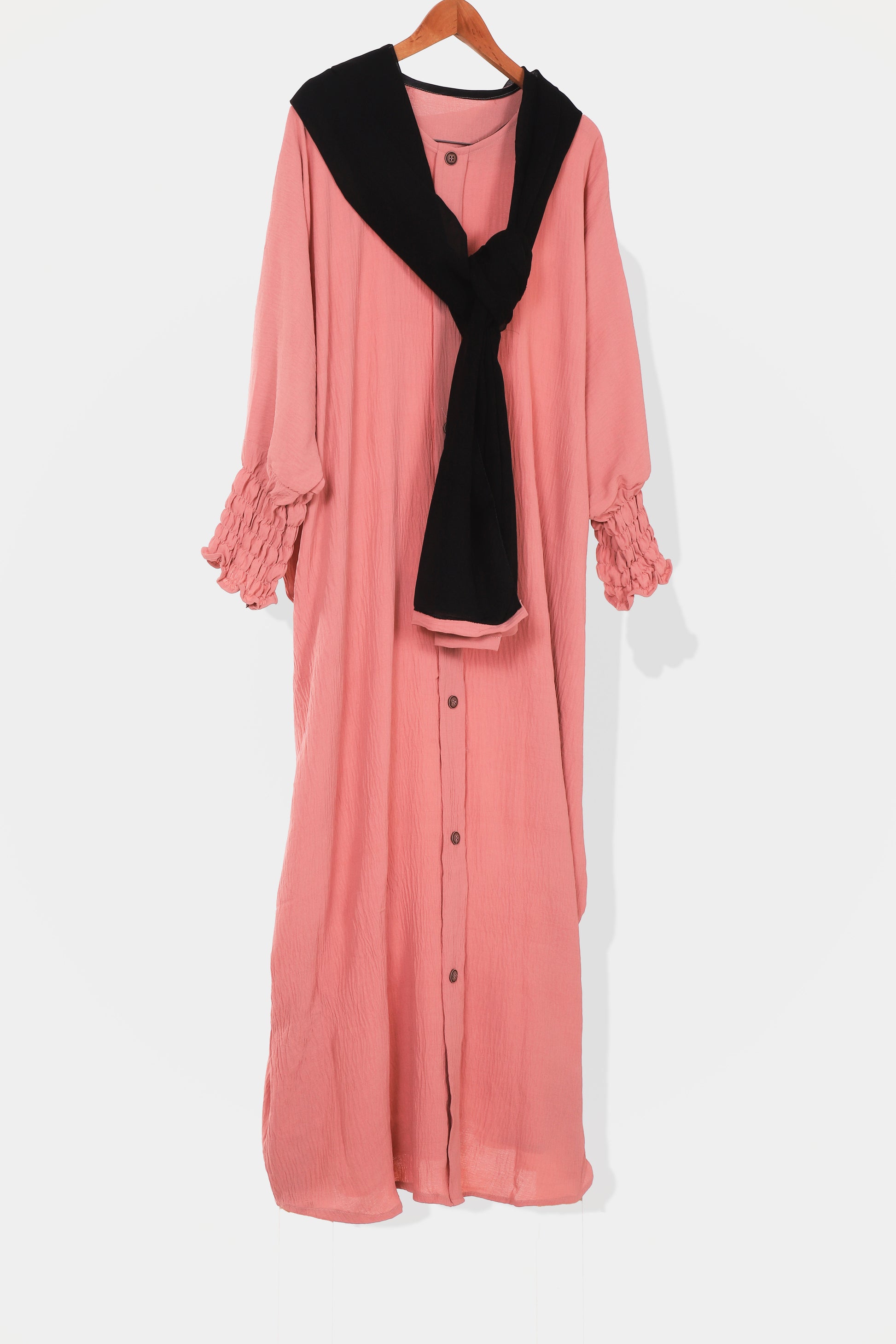 Fancy Sleeve Kaftan Abaya